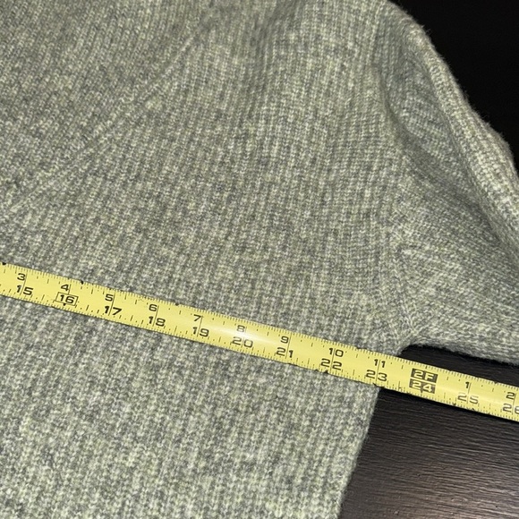 Ted Baker Light Green/grey Turtleneck Sweater wool blend - Picture 9 of 10